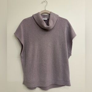 Chris & Carol Lavender Cowl Neck Sweater Vest